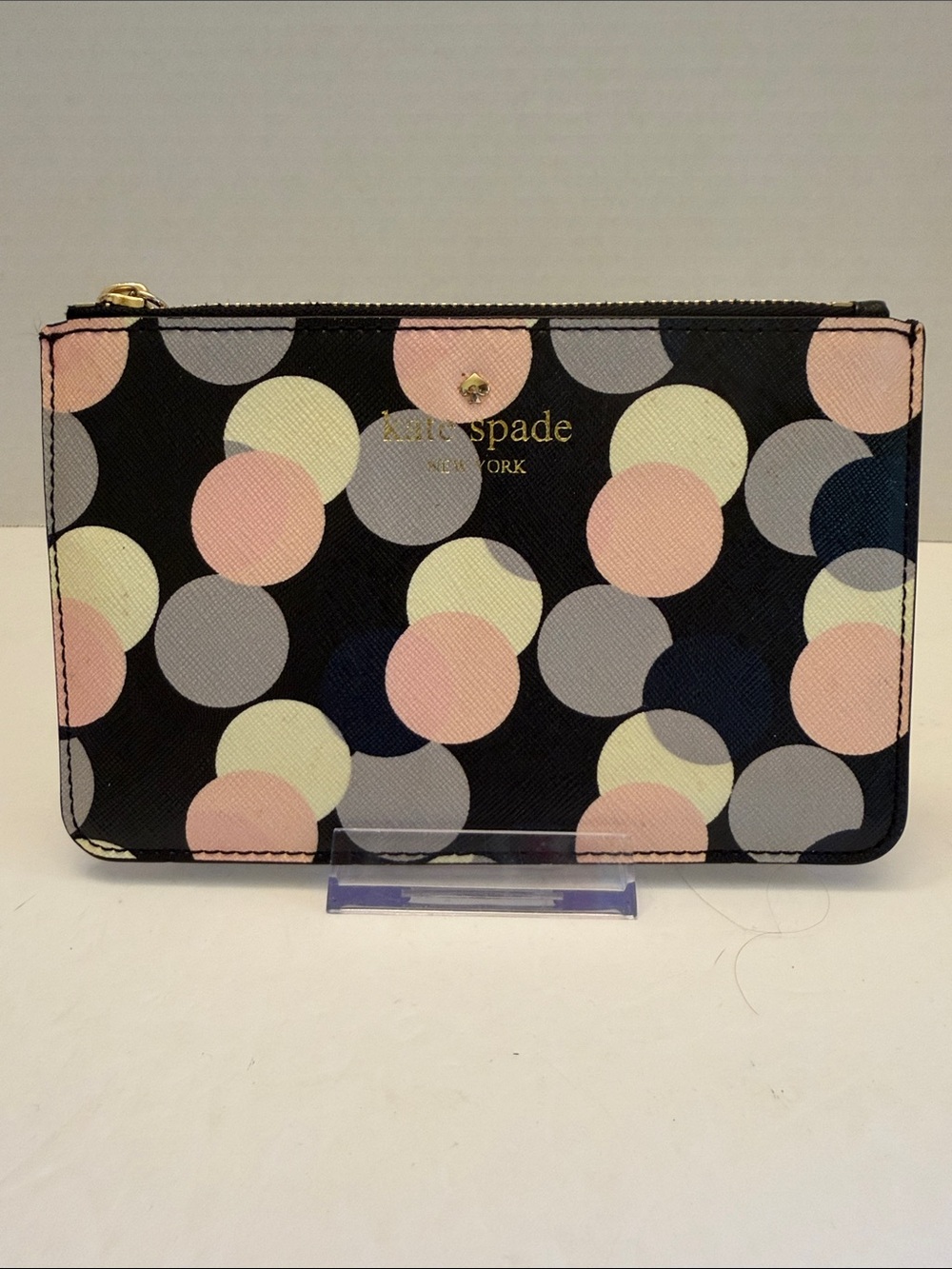 kate spade STORYBOOK Gallery Drive Kerr Dots Wristlet